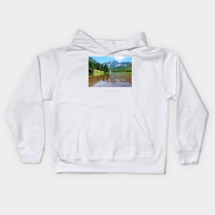 Maroon Bells. Summer Kids Hoodie